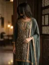 Valley Green Allover Tilla Suit