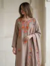 Sandstone Taupe Aari Work Suit Sandstone Taupe Aari Work Suit
