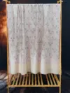 TOK011 (3) Ash Grey Jamawar Sozni Embroidered Pashmina Shawl