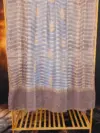 TOK012 (2) Ekat Brown & Blue Sozni Motifs Embroidered Pashmina Shawl