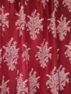 TOK013 (1) Maroon Jamawar Sozni Embroidered Pashmina Shawl
