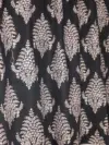 TOK014 (1) Black Jamawar Sozni Embroidered Pashmina Shawl