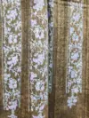 TOK015 (1) Grey Stripes Sozni Embroidered Pashmina Shawl