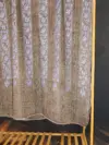 TOK015 (3) Grey Stripes Sozni Embroidered Pashmina Shawl